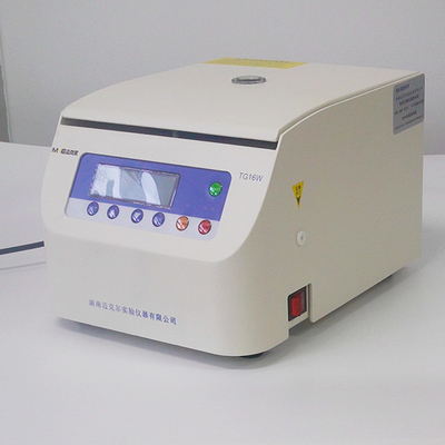 調節可能な速度範囲 0-16500rpm 高速遠心分離機 角度と毛細回転器 340*260*220mm